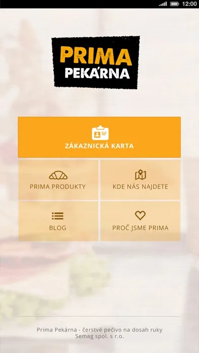 Prima Pekárna سکرین شاٹس