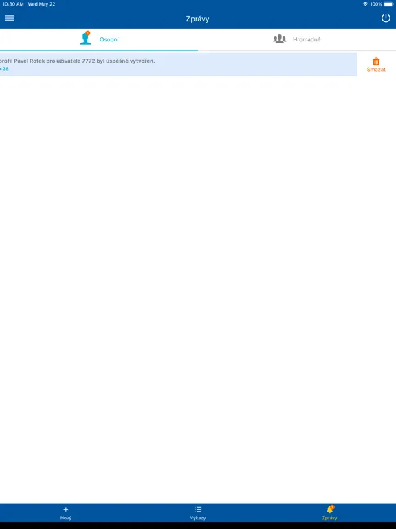 Zrzuty ekranu POZE - OTE iPad 