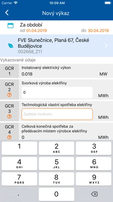 Zrzuty ekranu POZE - OTE