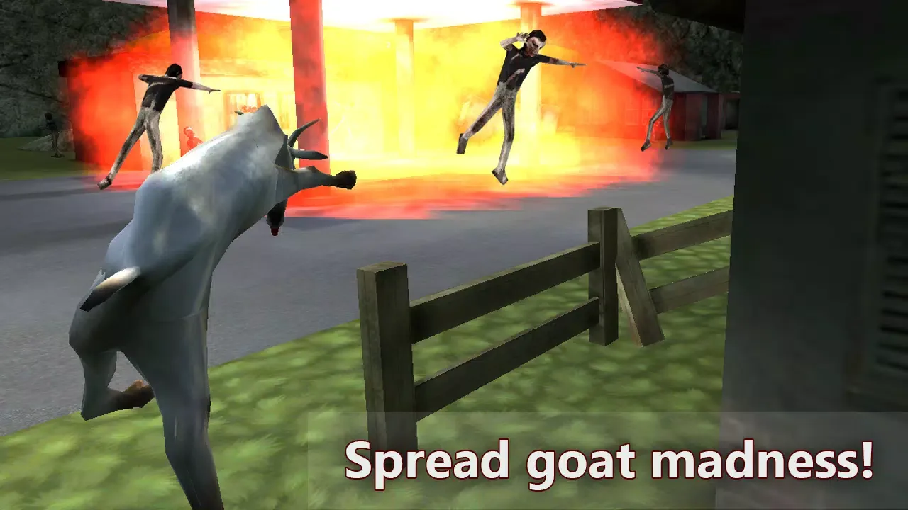 Скриншоты Goat vs Zombies Simulator