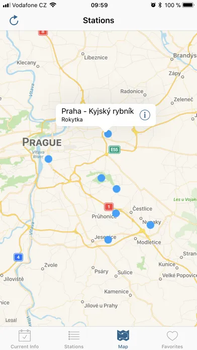 Průtoky Praha Screenshots