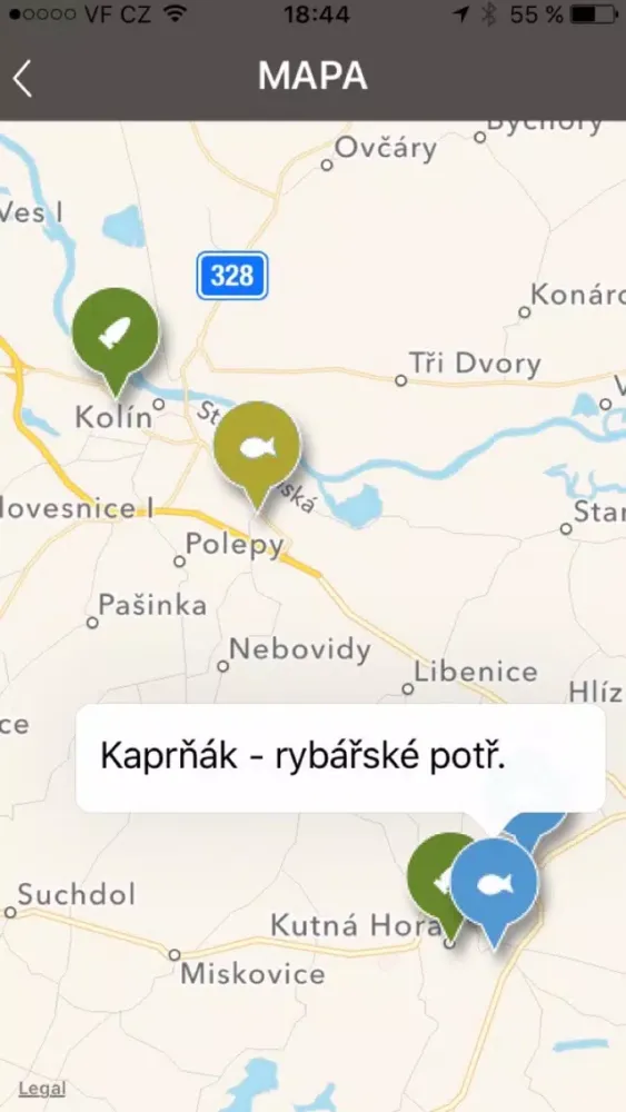 Fish&Hunt NOW - rybářské a lovecké revíry v kapse应用截图