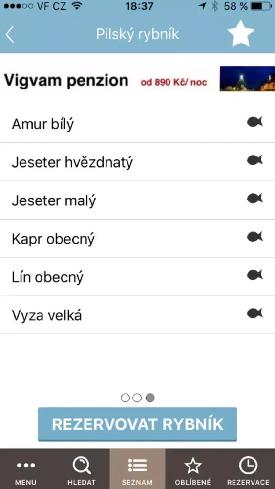 Fish&Hunt NOW - rybářské a lovecké revíry v kapse应用截图