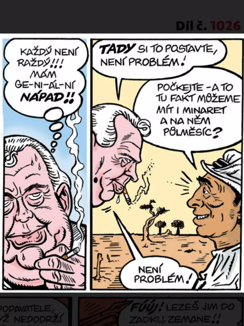 Zelený Raoul - komiks Reflexu iPad 应用截图