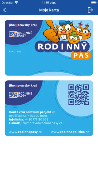 Captures d'écran de Rodinné pasy JMK