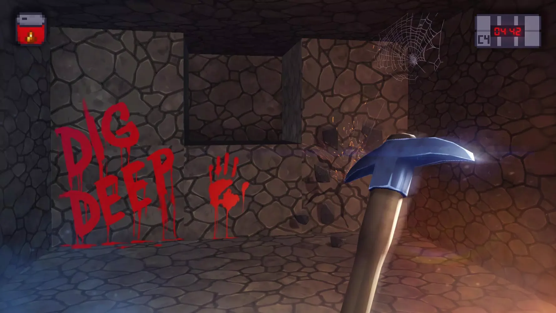 Capturas de tela do Horror Nights Story