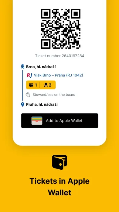 RegioJet Screenshots