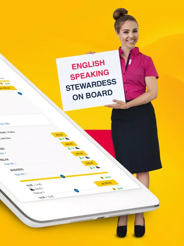 Capturas de tela do RegioJet Tickets: Train & Bus iPad 