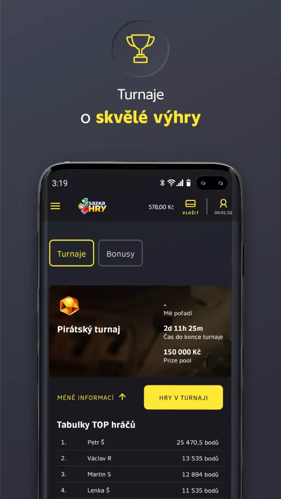 Capturas de pantalla de Sazka Hry