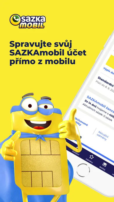 Mobilní operátor SAZKAmobil स्क्रीनशॉट