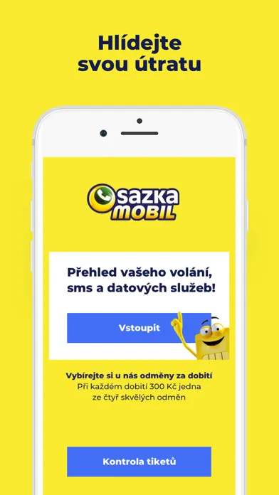Mobilní operátor SAZKAmobil स्क्रीनशॉट