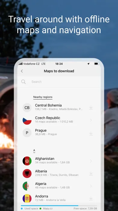 Mapy.cz: maps & navigation スクリーンショット