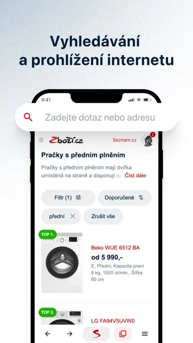Seznam.cz Ekran Görüntüleri