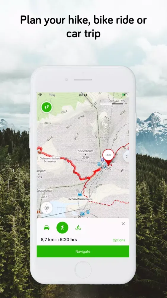Ảnh chụp màn hình của Windy Maps