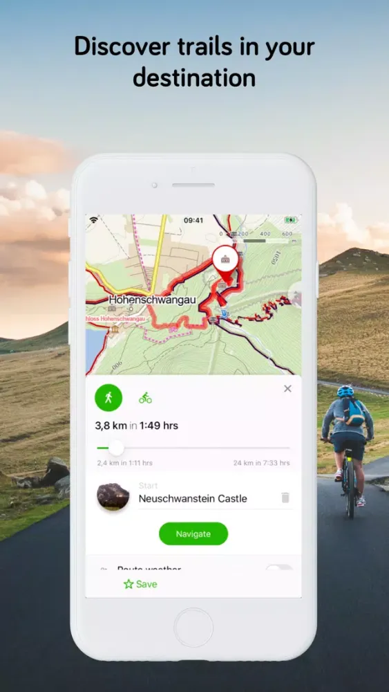 Ảnh chụp màn hình của Windy Maps