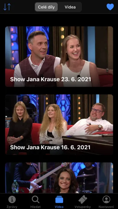 Zrzuty ekranu Show Jana Krause