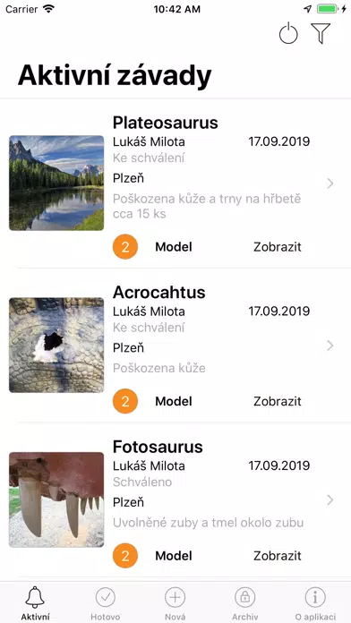 Screenshot di Production