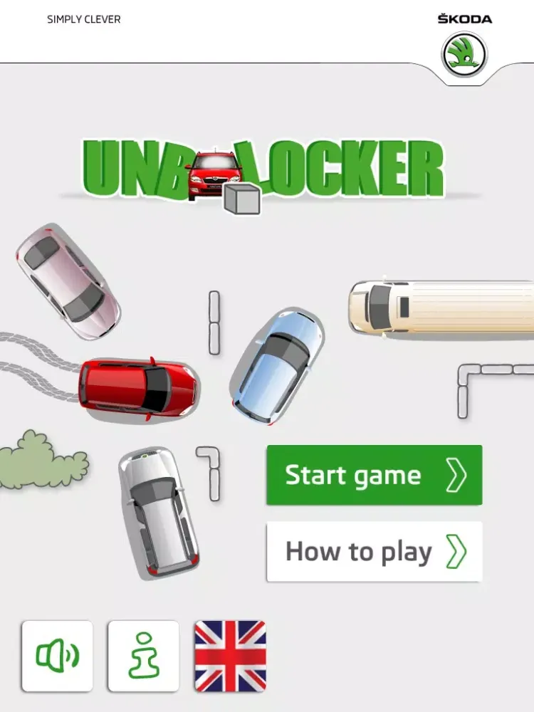 Capturas de tela do ŠKODA Unblocker iPad 