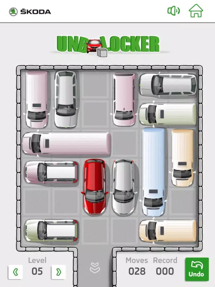Capturas de tela do ŠKODA Unblocker iPad 