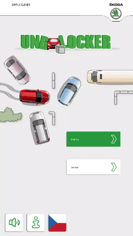 Capturas de tela do ŠKODA Unblocker