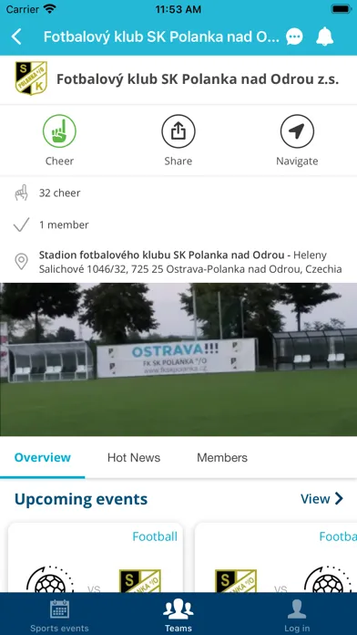 FK SK Polanka nad Odrou سکرین شاٹس