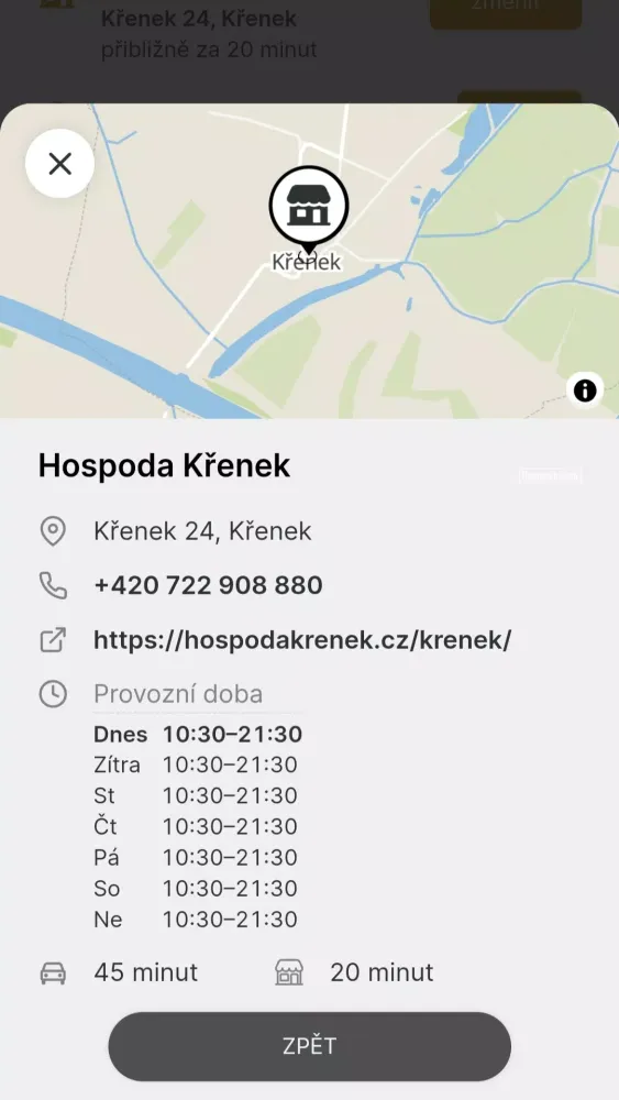 Captures d'écran de Hospoda Křenek
