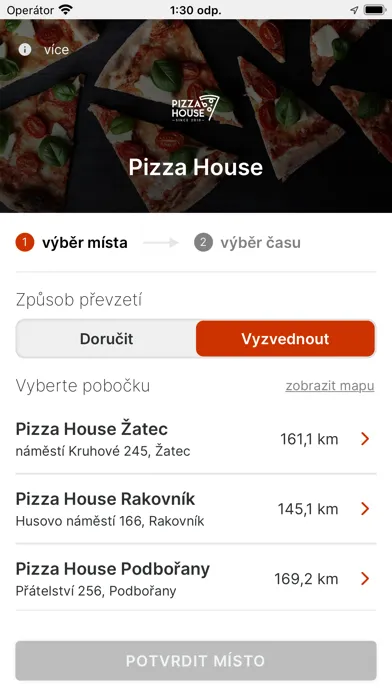 ภาพหน้าจอของ Pizza House