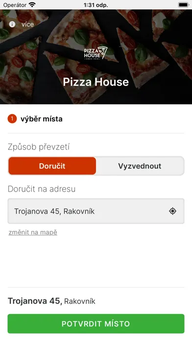 ภาพหน้าจอของ Pizza House