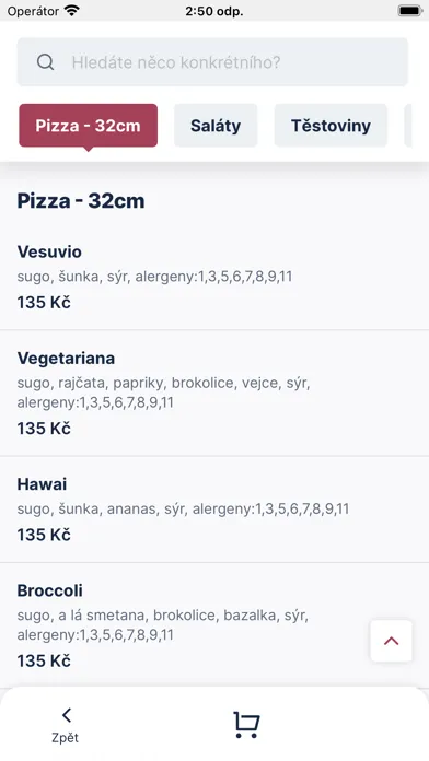 Tangkapan layar Pizza Kralupy