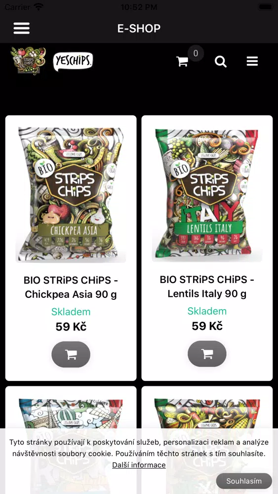 Tangkapan skrin STRiPS CHiPS