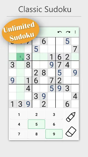 Скриншоты Sudoku - Classic