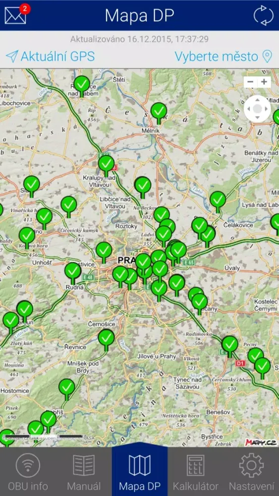 Screenshot di MYTO CZ