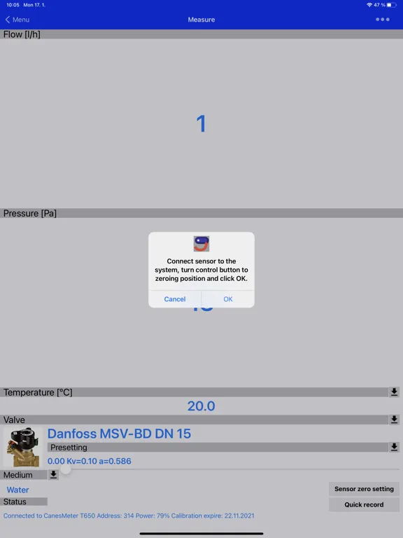 CanesMeter T650 iPad  Ekran Görüntüleri