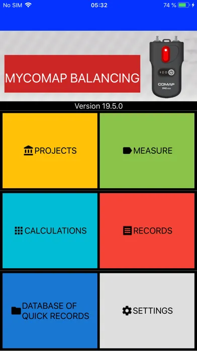 MYCOMAP BALANCING Ekran Görüntüleri