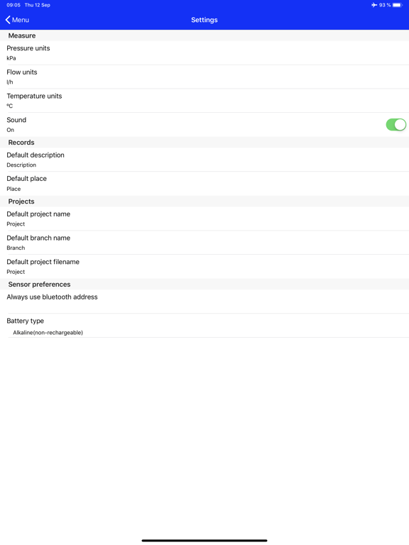VIR T650 iPad  스크린샷