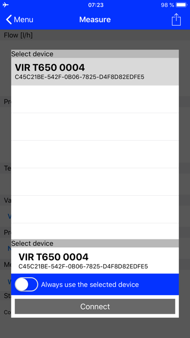 VIR T650 스크린샷