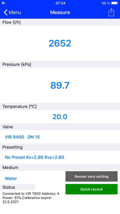 VIR T650 스크린샷