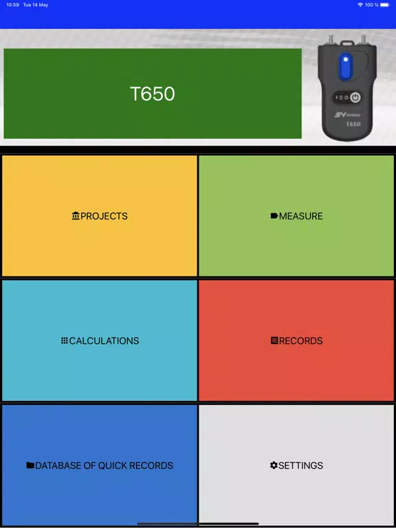 Screenshot di T650 iPad 