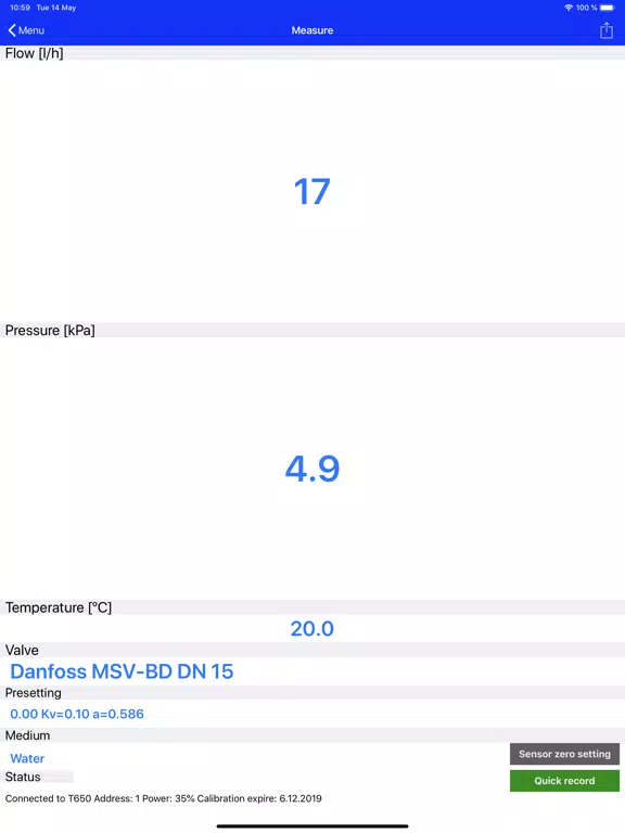 Screenshot di T650 iPad 