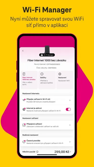 Můj T-Mobile應用截圖