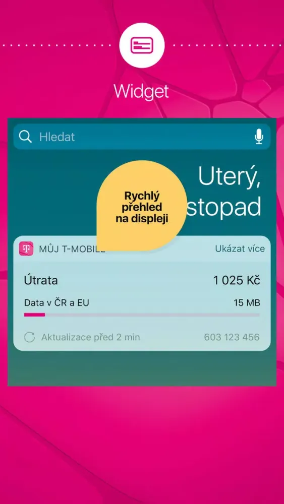 تصاویر Můj T-Mobile Business