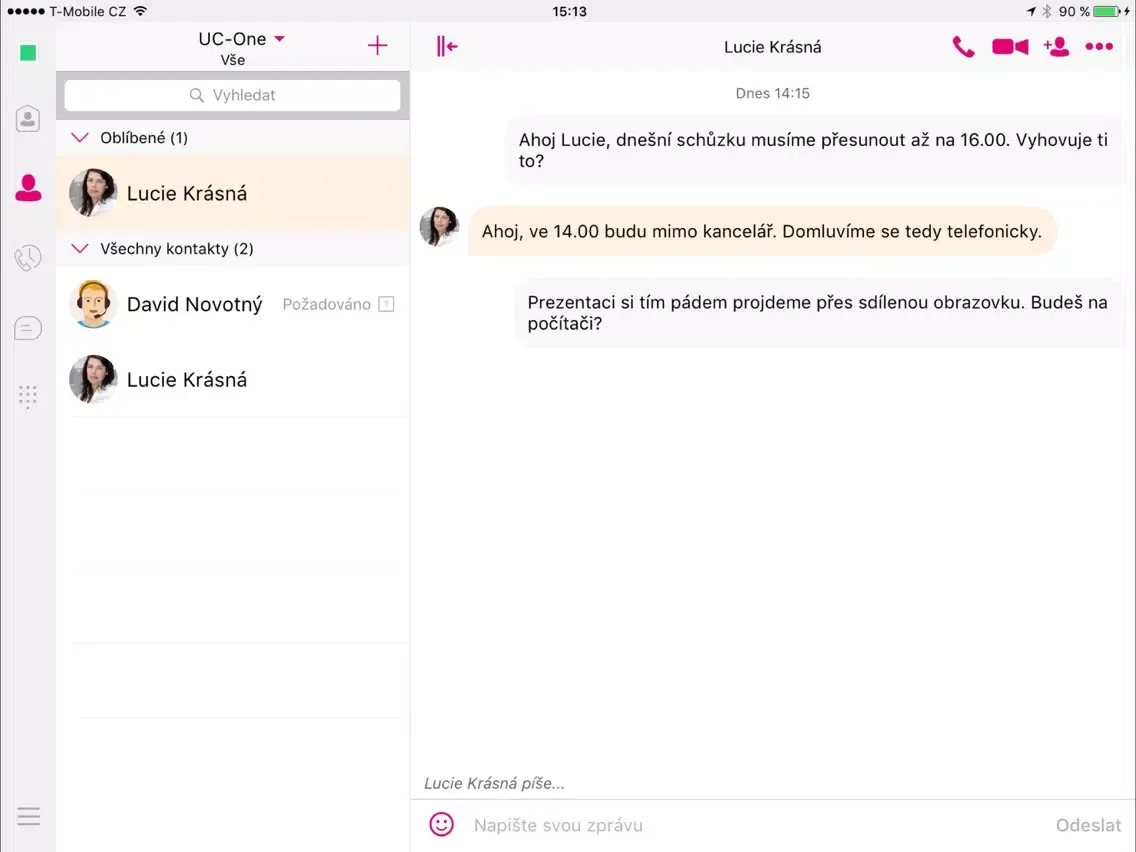 T UC-One for iPad iPad  Screenshots