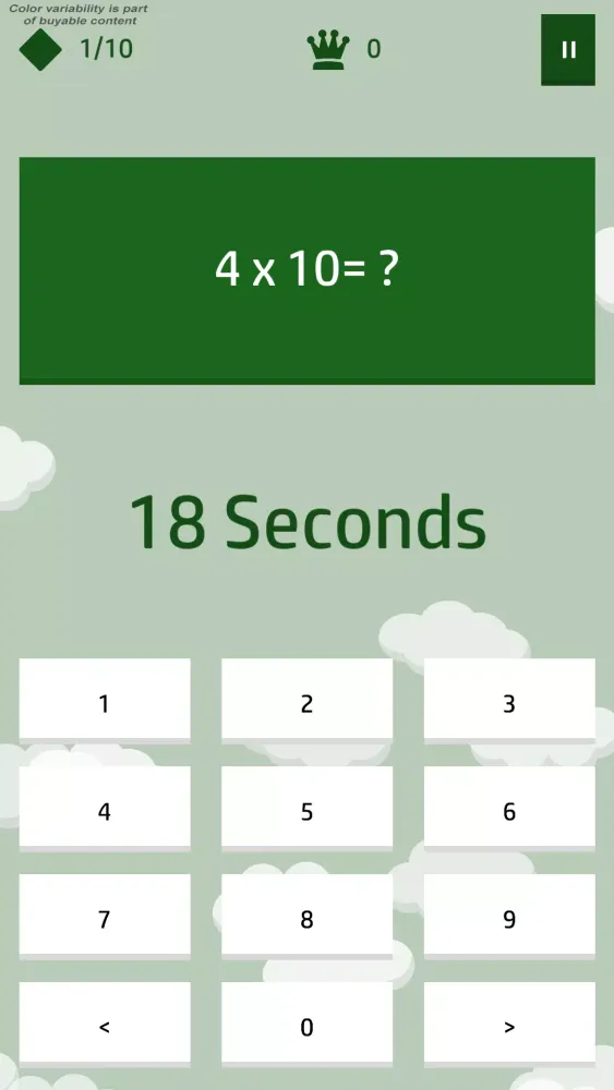 Zrzuty ekranu Multiplications - Learn & Play
