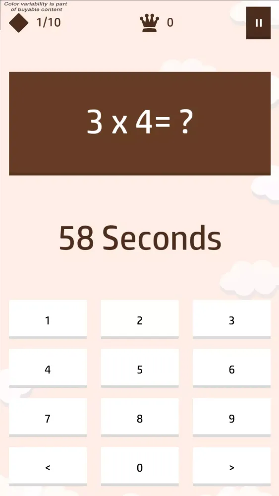 Zrzuty ekranu Multiplications - Learn & Play