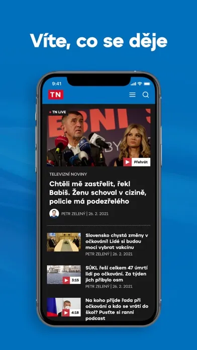 Скриншоты TN.cz