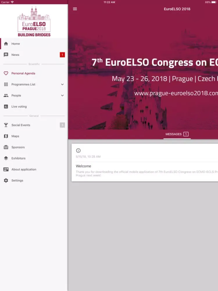 Скриншоты EuroELSO 2018 iPad 