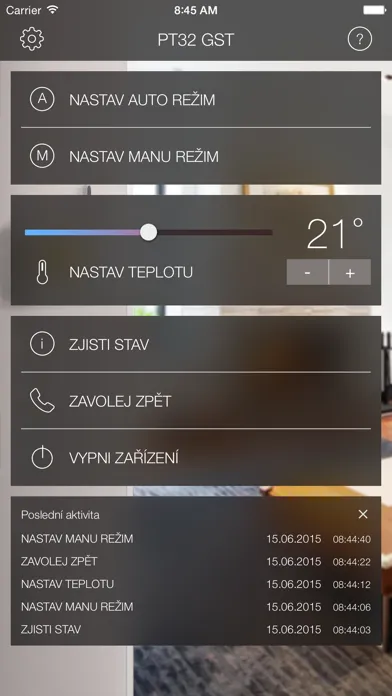 PT32 GST - GSM termostat应用截图