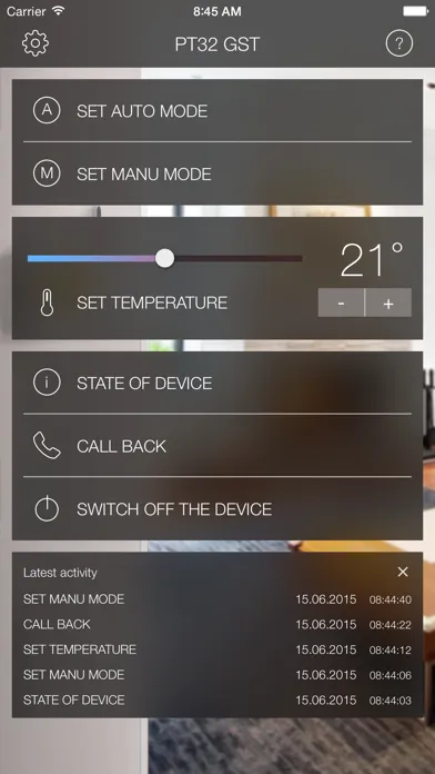 PT32 GST - GSM termostat应用截图