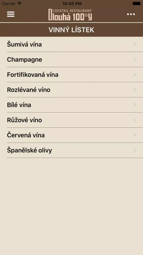 Zrzuty ekranu Dlouhá 100ry