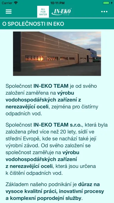 Screenshot di IN-EKO TEAM